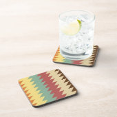 抽象芸術幾何学的パターン – コースター (右側)