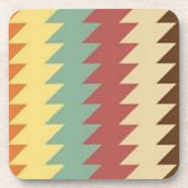 抽象芸術幾何学的パターン – コースター (正面)