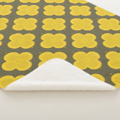 抽象芸術幾何学的パターン シェルパブランケット (3/4)