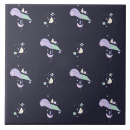 抽象芸術幾何学的パターン タイル