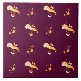 抽象芸術幾何学的パターン タイル