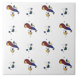 抽象芸術幾何学的パターン タイル