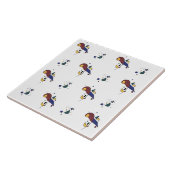 抽象芸術幾何学的パターン タイル (側面)