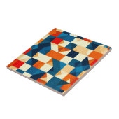 抽象芸術幾何学的パターン タイル (側面)