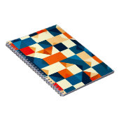 抽象芸術幾何学的パターン ノートブック (右側)