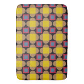 抽象芸術幾何学的パターン バスマット (正面縦)