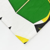 抽象芸術幾何学的パターン フリースブランケット (角)