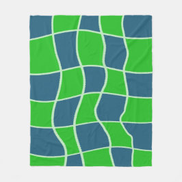 抽象芸術幾何学的パターン フリースブランケット