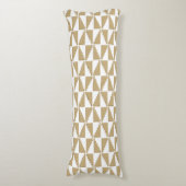 抽象芸術幾何学的パターン ボディピロー (正面縦)