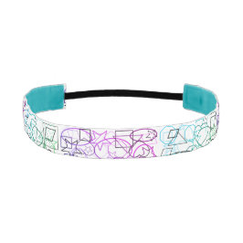 抽象芸術幾何学的パターン |並べて表示およびフィルタ | アスレチックヘッドバンド