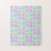 抽象芸術幾何学的パターン |並べて表示およびフィルタ | ジグソーパズル (縦)