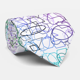 抽象芸術幾何学的パターン |並べて表示およびフィルタ | ネクタイ