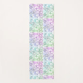 抽象芸術幾何学的パターン |並べて表示およびフィルタ | ヨガマット (正面)