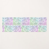 抽象芸術幾何学的パターン |並べて表示およびフィルタ | ヨガマット (正面(横))