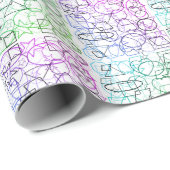 抽象芸術幾何学的パターン |並べて表示およびフィルタ | ラッピングペーパー (ロールコーナー)