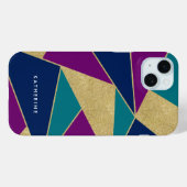 抽象芸術幾何学的パターン Case-Mate iPhoneケース (裏面 (横))