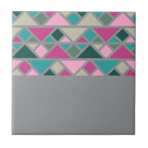 抽象芸術幾何学的ピンク明るい赤紫色ターコイズ灰色