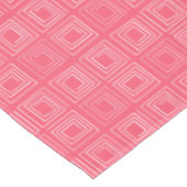 抽象芸術幾何学的ファッショナブル60ピンク テーブルクロス (アングル)