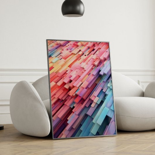 抽象芸術幾何学的ポスター ポスター