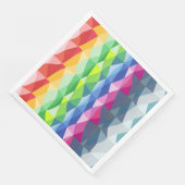 抽象芸術幾何学的レインボープリズム形状パターン (コーナー)