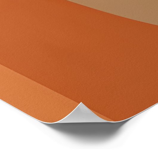 抽象芸術幾何学的最小主義 ポスター (角)