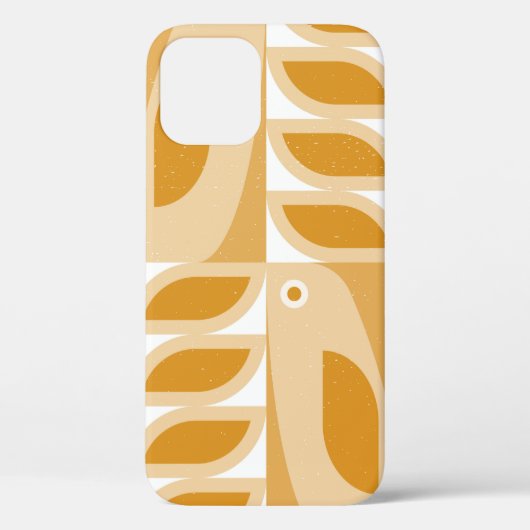 抽象芸術幾何学的逆シームレスパターン Case-Mate iPhoneケース (裏面)