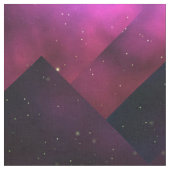 抽象芸術幾何学的銀河系シボロンバーガンディーピンク ファブリック (クローズアップ)
