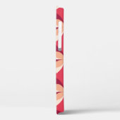 抽象芸術幾何学的:シームレスな繊維デザイン Case-Mate iPhoneケース (裏面 / 左)