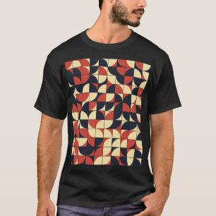 抽象芸術幾何学的:計算芸術 Tシャツ