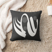 抽象芸術幾何学線アート クッション (ブランケット)