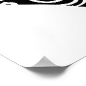 抽象芸術幾何学線アート ポスター (角)