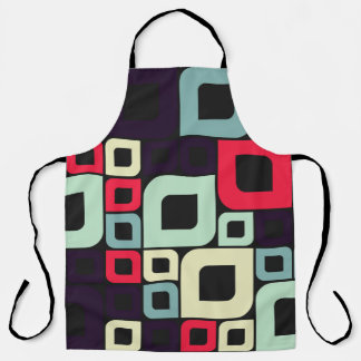 抽象芸術幾何学計算芸術イラストレーション エプロン