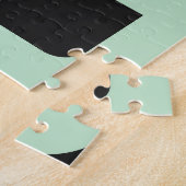 抽象芸術幾何学計算芸術イラストレーション ジグソーパズル (側面)