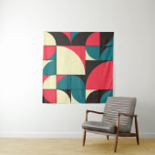 抽象芸術幾何学計算芸術イラストレーション タペストリー (インサイチュ)