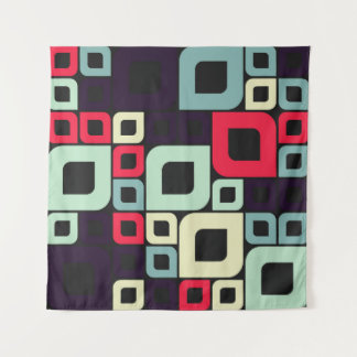 抽象芸術幾何学計算芸術イラストレーション タペストリー