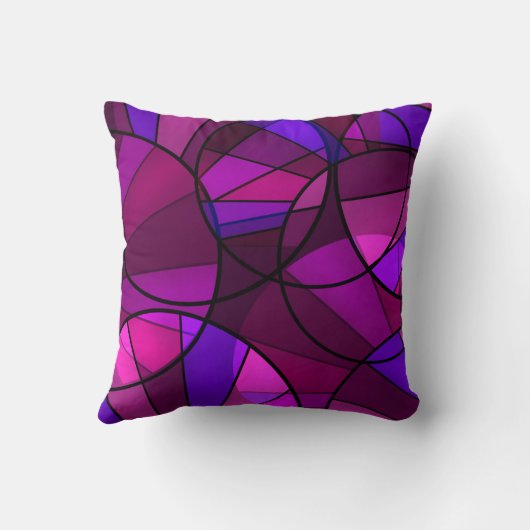 抽象芸術幾何学 クッション (裏面)
