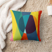 抽象芸術幾何学 クッション (ブランケット)
