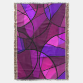 抽象芸術幾何学 スローブランケット (正面縦)