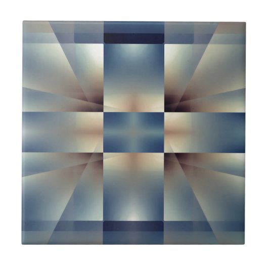 抽象芸術幾何学 タイル (正面)