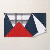 抽象芸術幾何学 バスタオルセット (ハンドタオル)