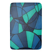 抽象芸術幾何学 バスマット (正面縦)