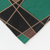 抽象芸術幾何学 フリースブランケット (角)