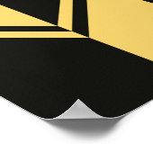 抽象芸術幾何学 ポスター (角)