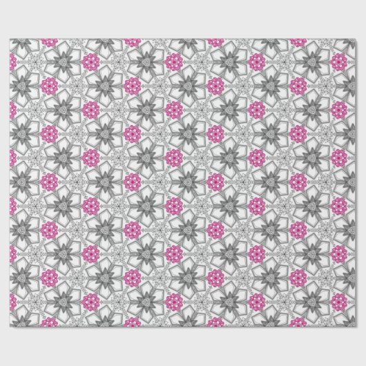 抽象芸術幾何学 ラッピングペーパー (フラット)