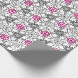 抽象芸術幾何学 ラッピングペーパー