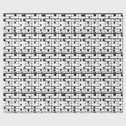 抽象芸術幾何学 ラッピングペーパー (シーム)