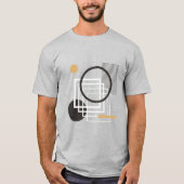 抽象芸術幾何学 Tシャツ (正面)