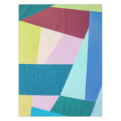 抽象芸術幾何形状繊維パターン | テーブルクロス (正面)