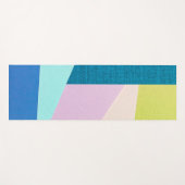 抽象芸術幾何形状織物模様ヨガマット ヨガマット (正面(横))