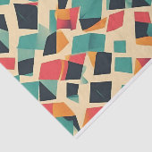 抽象芸術幾何拘束パターン 薄葉紙 (詳細)